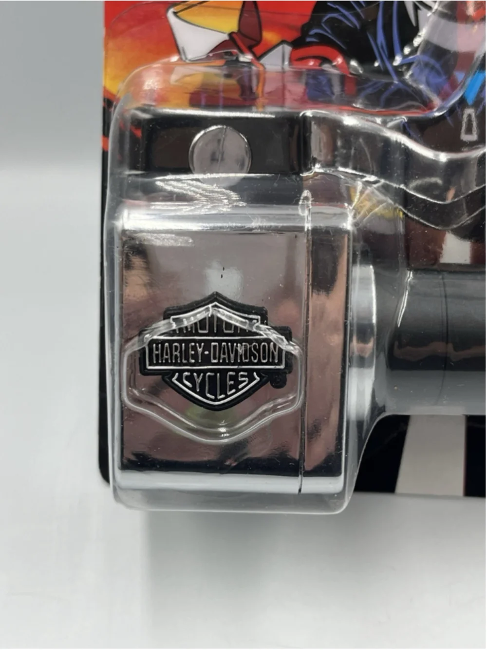 Harley-Davidson Sound Effect Flashlight 1995 Licensed New Carded Motorcycle Toy